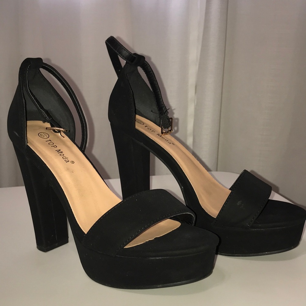 Black heels